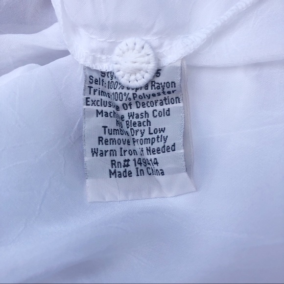 โญ๏ธHP๐งโโ๏ธ Johnny Was Dragonfly Blouse NWT sz S - Picture 9 of 9